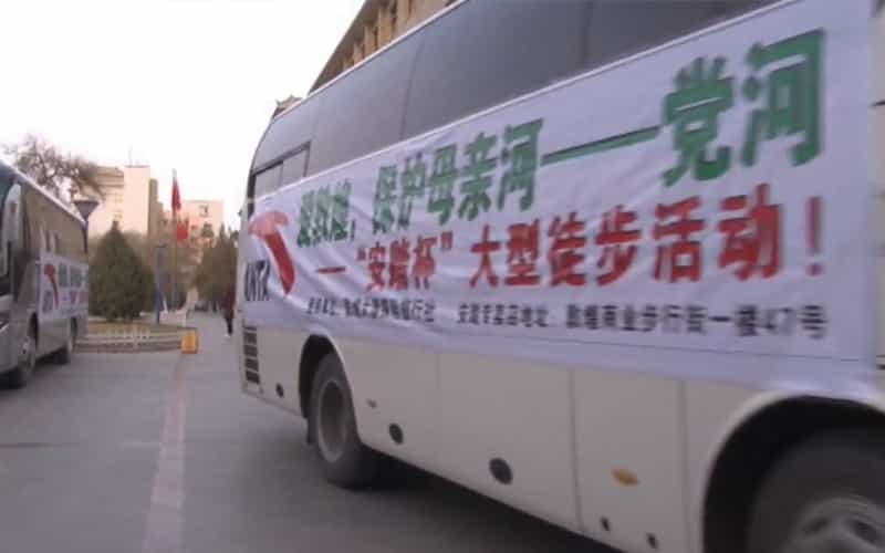 2014.04.12 愛(ài)敦煌，保護(hù)母親河 - 黨河 大型徒步活動(dòng)